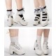 Iris Corolla Customize B Three-Buckle Chunky Platform Shoes(Reservation/3 Colours/Full Payment Without Shipping)